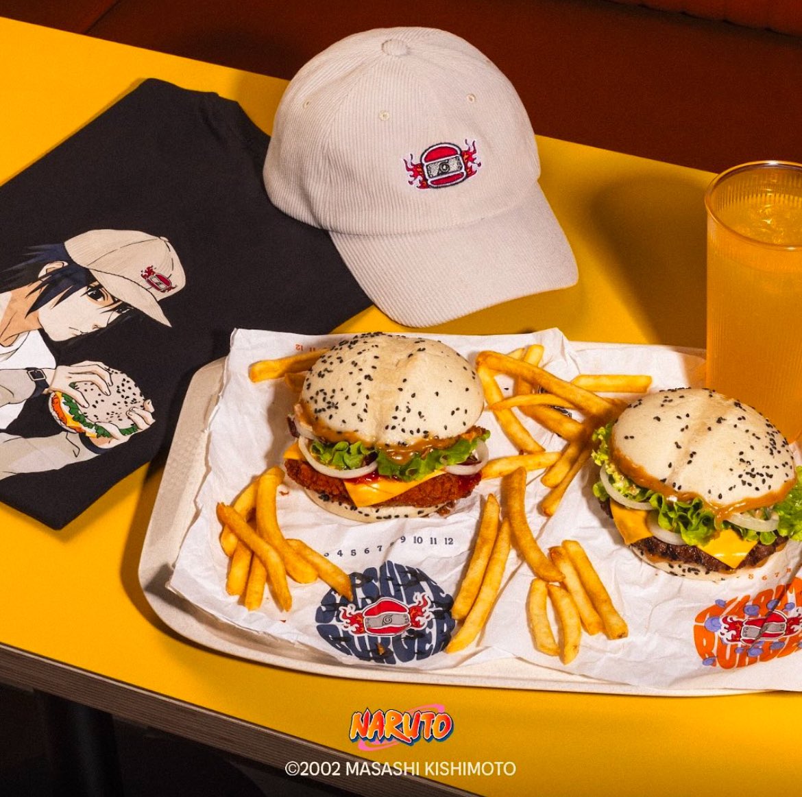 ByDarrow's tweet image. Háganlo posible la colaboración de @BurgerKingFR con Naruto en @burgerking_es