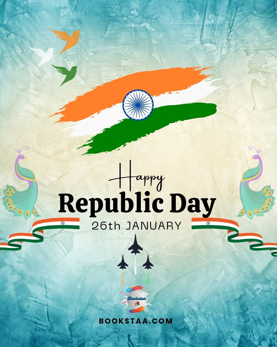 BookstaaStore's tweet photo. Happy Republic Day
.
.
.
.
.
.
.
#RepublicDay #RepublicDay2025 #RepublicDayIndia #Bookstaa #bookstaastore https://t.co/GHmI012ngi