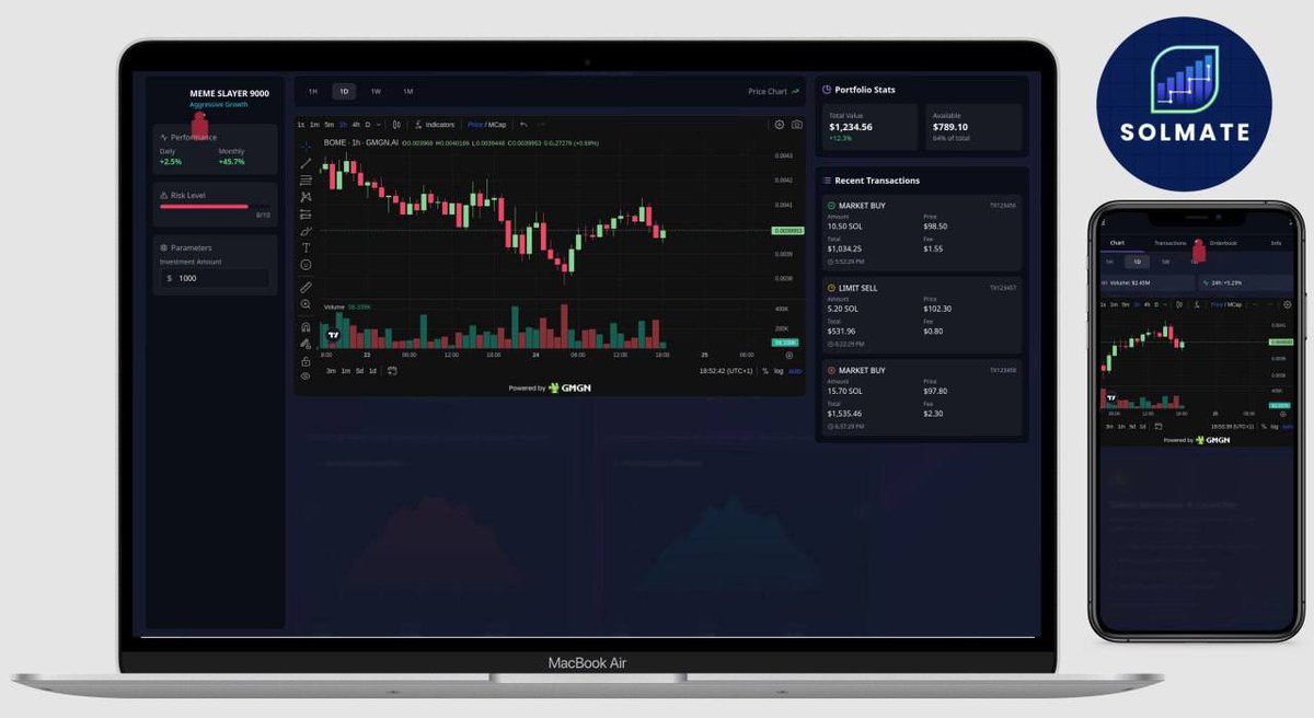 Imagine an #Ai that trades in a smart way and locks profit for you while your AFK 👀.

8328TptLvh2mbdjP3Vwog1FWVu3Hm67L461H63yfpump

#Solana #Pumpfun