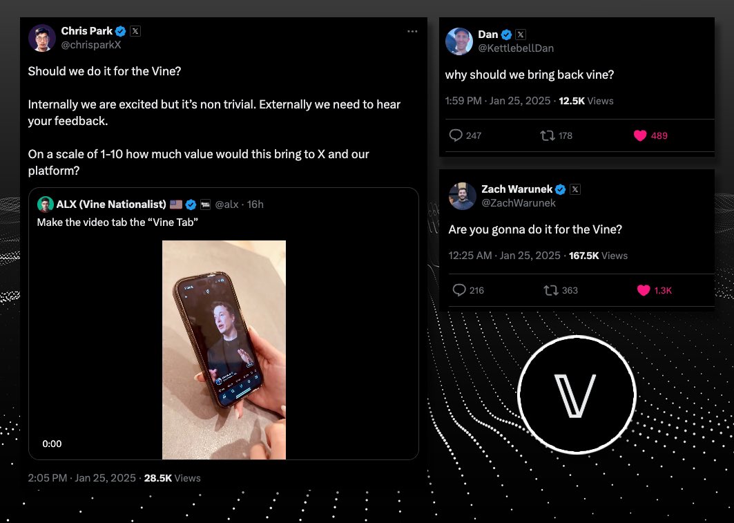 paperthynn's tweet image. BREAKING!!! 

Multiple devs have tweeted about $vine

and @alx more than confirmed the return of $vine

our dev @rus is VERY active