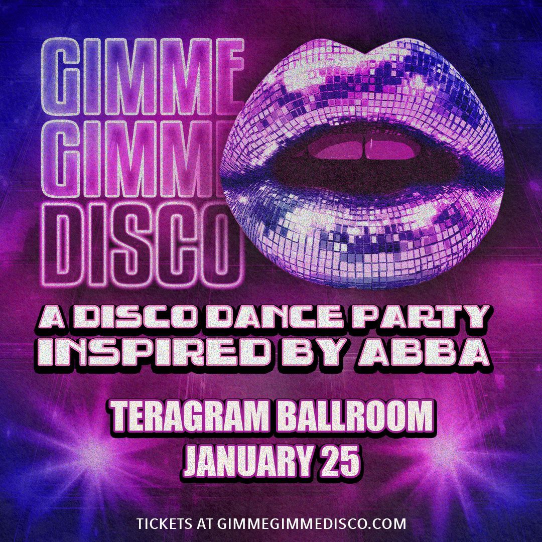 ABBA fans, assemble! 🕺✨ TONIGHT Gimme Gimme Disco is bringing the ultimate disco dance party to Teragram Ballroom on January 25. Don’t miss out—secure your tickets now and let’s groove! 🎤🪩 [link in bio] <a href="/gimmegimmedisco/">Gimme Gimme Disco</a>