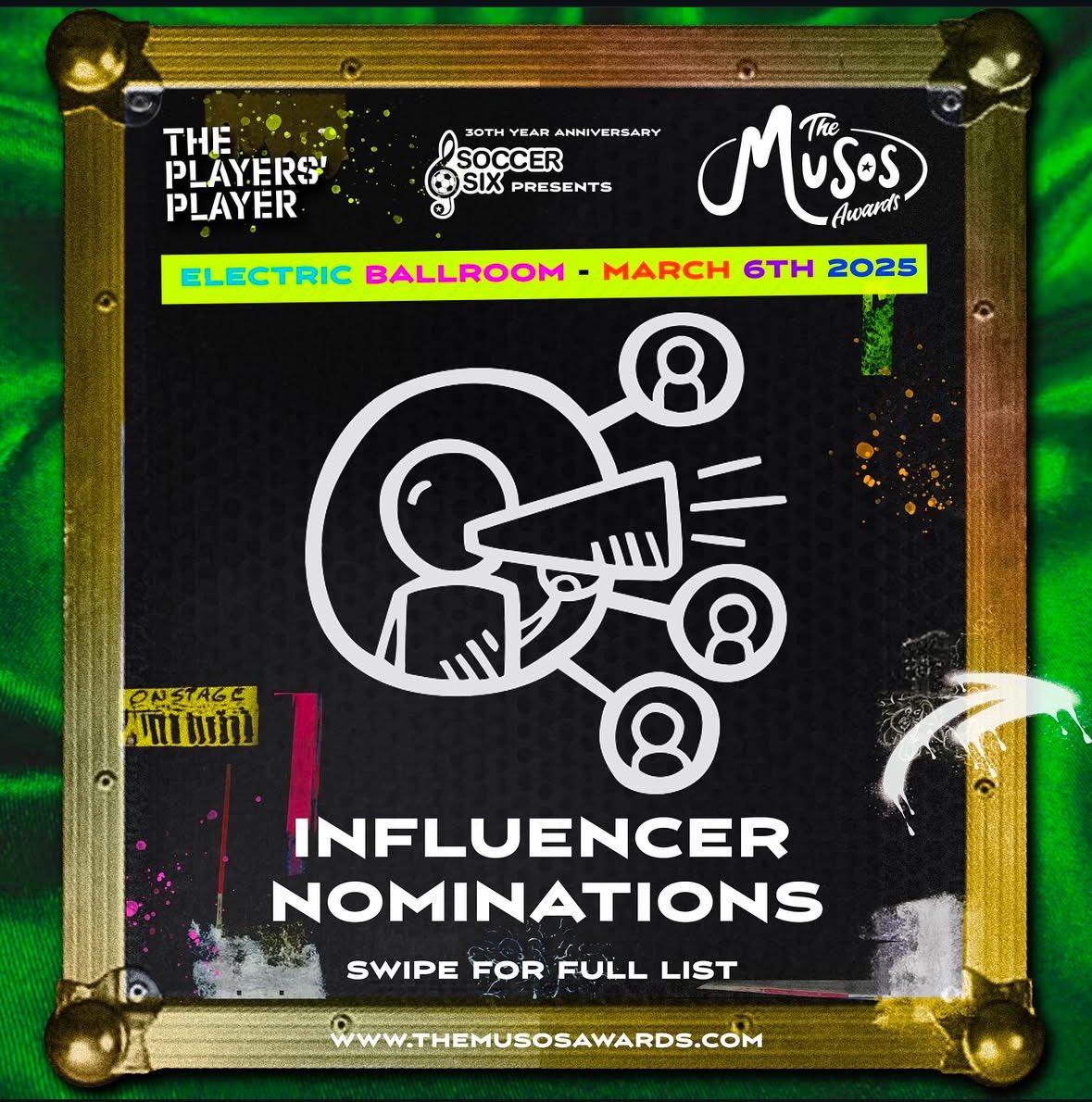ThisIsTheMusic_ (@thisisthemusic2) on Twitter photo Absolutely delighted to announce that ThisIsTheMusic has been nominated for a <a href="/musosawards/">The Musos Awards</a> in the “Influencer” category!! <a href="/SoccerSix/">Soccer Six</a>
Voting is open now.. with the winner announced on 6 March at a prestigious ceremony at <a href="/EBallroomCamden/">Electric Ballroom</a>
docs.google.com/forms/d/e/1FAI…
🏆 #Winner Absolutely delighted to announce that ThisIsTheMusic has been nominated for a <a href="/musosawards/">The Musos Awards</a> in the “Influencer” category!! <a href="/SoccerSix/">Soccer Six</a>
Voting is open now.. with the winner announced on 6 March at a prestigious ceremony at <a href="/EBallroomCamden/">Electric Ballroom</a>
docs.google.com/forms/d/e/1FAI…
🏆 #Winner