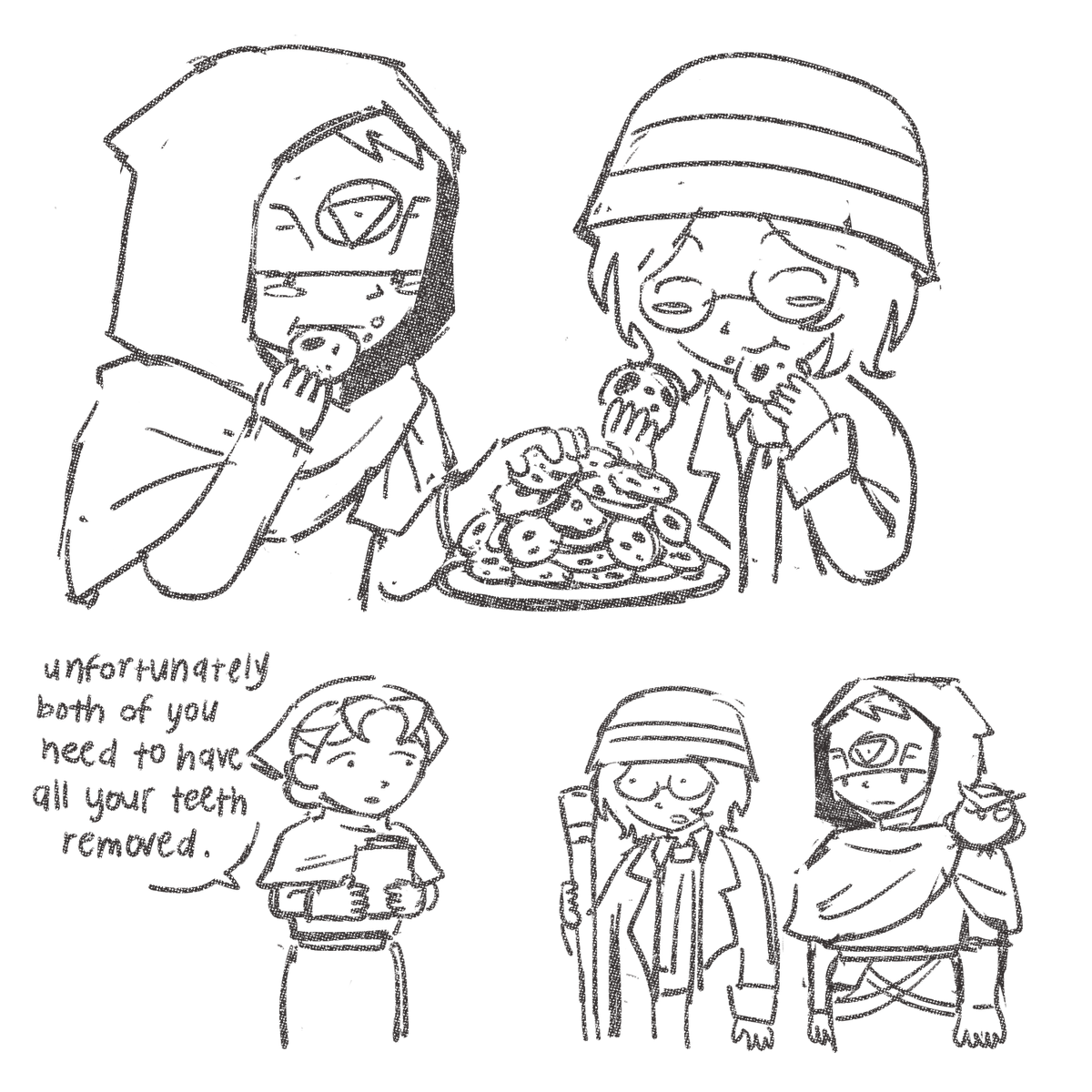 hc them both as extreme sweets lovers