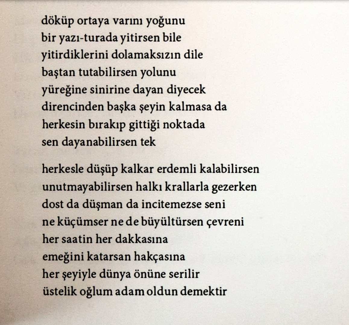 Kipling'in klasikleşmiş "If –" şiiri, Bülent Ecevit çevirisi ile.