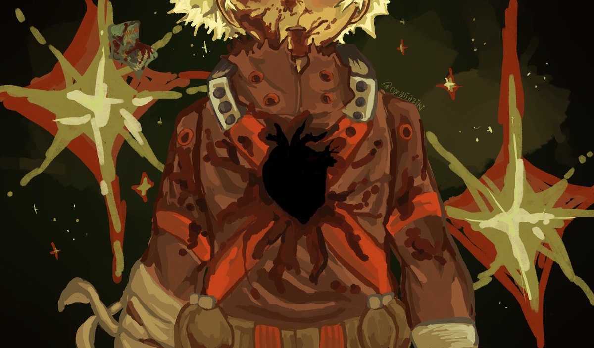coraliaziki's tweet photo. i like to draw him bloody and fighting💥 #mha https://t.co/lCZpmAoDPL
