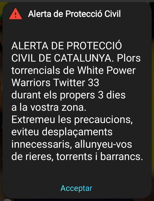 #TwitterCAT avui 💦💦💦