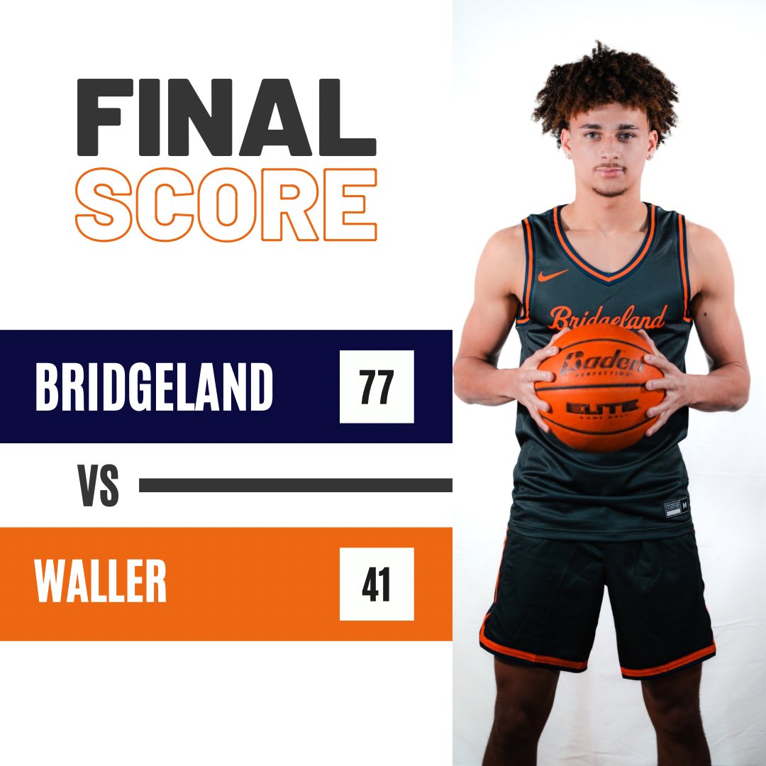Bridgeland Hoops (@bridgelandhoops) on Twitter photo Your Bridgeland Bears complete the program sweep with a big win against Waller. Home against Lakes on Wednesday. #WinTheDay
<a href="/TraeBusby1/">TraeBusby</a> 23 points
<a href="/VerreseMcBride1/">Verrese McBride</a> 13 points
@sladesugar 12 points
<a href="/drewoldag1/">Drew Oldag</a> 10 points Your Bridgeland Bears complete the program sweep with a big win against Waller. Home against Lakes on Wednesday. #WinTheDay
<a href="/TraeBusby1/">TraeBusby</a> 23 points
<a href="/VerreseMcBride1/">Verrese McBride</a> 13 points
@sladesugar 12 points
<a href="/drewoldag1/">Drew Oldag</a> 10 points