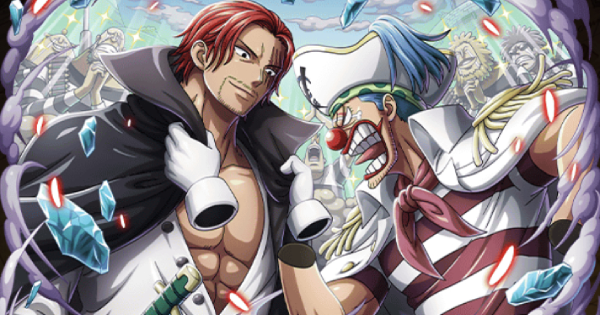 バギー×シャンクス エース（ルフィ）×ティーチ ここの対比がキレイで