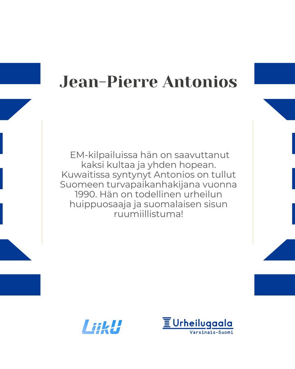 ✨ELÄMÄNURA - JEAN-PIERRE ANTONIOS ✨ Suuret onnittelut @jp_antonios_para_archer <a href="/jeanpierre/">Jean Pierre Fica</a>.antonios #vsug #varsinaissuomenurheilugaala #liikuntaelämäntavaksi