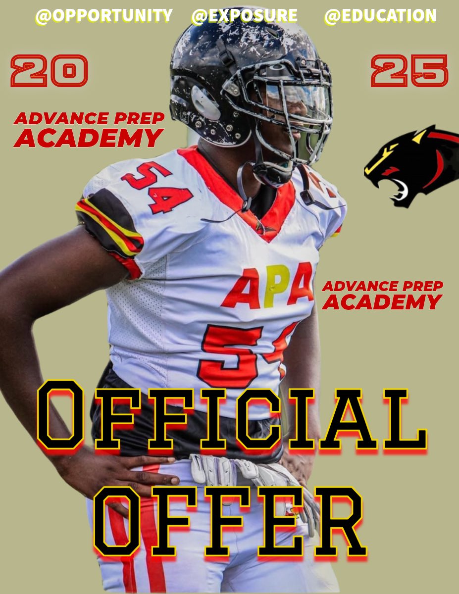 Tayshawn scott (@tayshawn5k) on Twitter photo #AGTG Honored to receive my 3rd Official Offer from APA <a href="/AdvancePrepPG/">Advance Prep Academy</a>
<a href="/Coach_KDCross/">KardariusCross</a> <a href="/TopPreps/">College Coaches / Scouts / College Recruiters</a>
<a href="/djohnson0087/">Dustin Johnson</a> <a href="/CoachEChuter/">Eric Chuter</a> <a href="/RecruitLouisian/">Recruit Louisiana™️</a> <a href="/One11Recruiting/">One11 Recruiting</a> <a href="/PrepRedzoneLA/">Prep Redzone Louisiana</a> <a href="/LAvsAllYall/">Louisiana vs. All Y’all</a> #AGTG Honored to receive my 3rd Official Offer from APA <a href="/AdvancePrepPG/">Advance Prep Academy</a>
<a href="/Coach_KDCross/">KardariusCross</a> <a href="/TopPreps/">College Coaches / Scouts / College Recruiters</a>
<a href="/djohnson0087/">Dustin Johnson</a> <a href="/CoachEChuter/">Eric Chuter</a> <a href="/RecruitLouisian/">Recruit Louisiana™️</a> <a href="/One11Recruiting/">One11 Recruiting</a> <a href="/PrepRedzoneLA/">Prep Redzone Louisiana</a> <a href="/LAvsAllYall/">Louisiana vs. All Y’all</a>