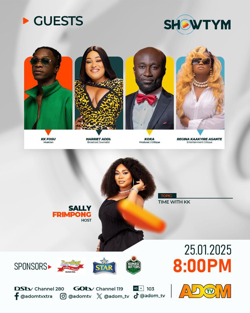 TouchlinePulseX's tweet photo. It's Showtyme with Sally, the big show happening tonight 
Join us live in action tonight  #KKFosuOnShowTym https://t.co/233zFyizp9