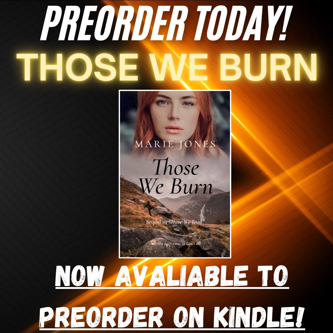 🥳 YES you read that right! You can now preorder on kindle THOSE WE BURN and have it dropped to your kindle on release day of 14th February 2025!  🍾🍾

Here is the link or go via my linktree in my bio.

a.co/d/jebj0mm
 
#newbook #fictionbook #romance #thriller #