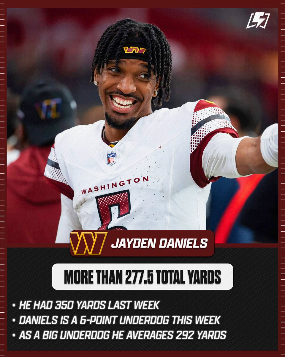 The 7 Best Bets for the NFL Conference Championships:

1. Jayden Daniels...