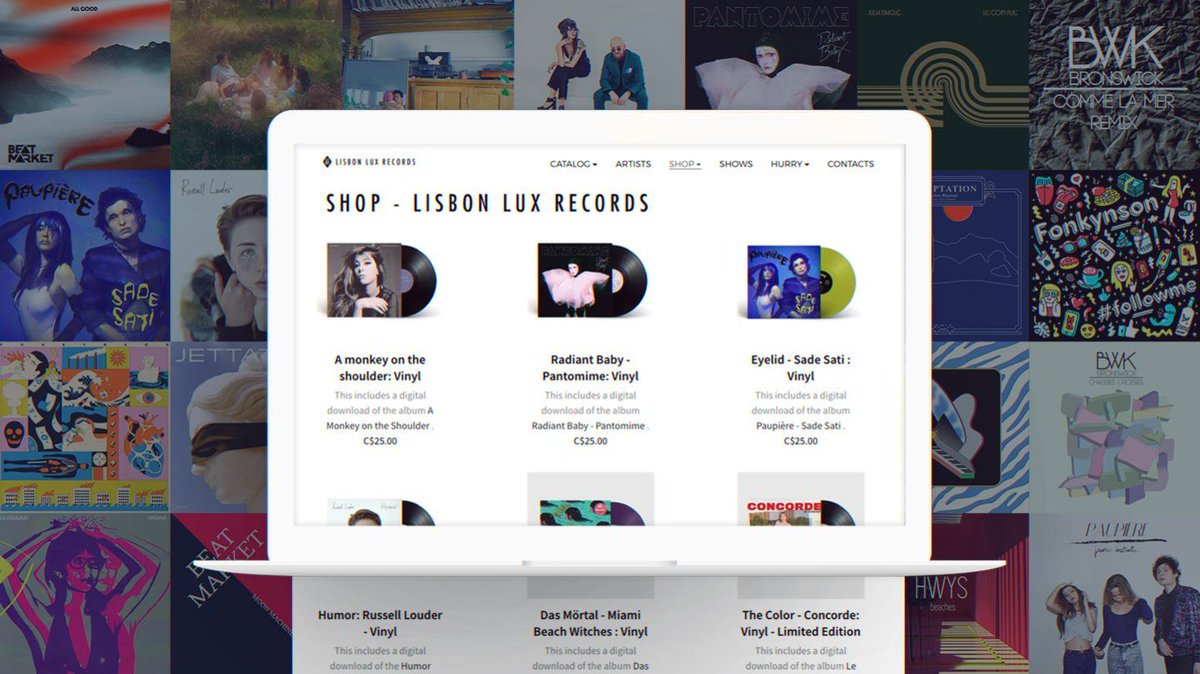 bandzoogle's tweet image. Create a standout website for your record label, placing the spotlight on your artists and their music with an organized layout and eye-catching design: buff.ly/4hr9rDV 

#RecordLabel #musicwebsite #label #musician #albumrelease