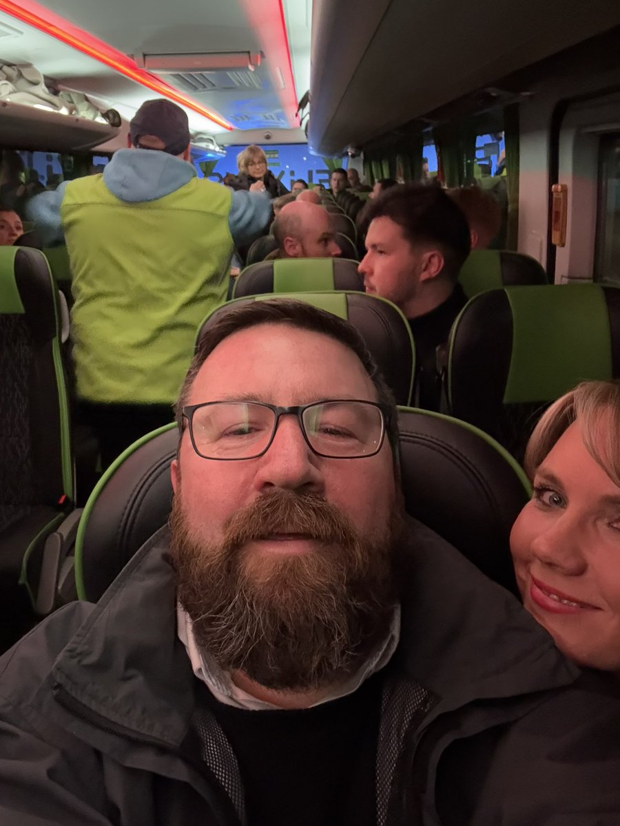 EastEndJamie's tweet photo. @ScotRail @NetworkRailSCOT Not good enough  I'm now on a bus, surrounded by police now. All because the trains are off poor show https://t.co/bciFwmn4Ot