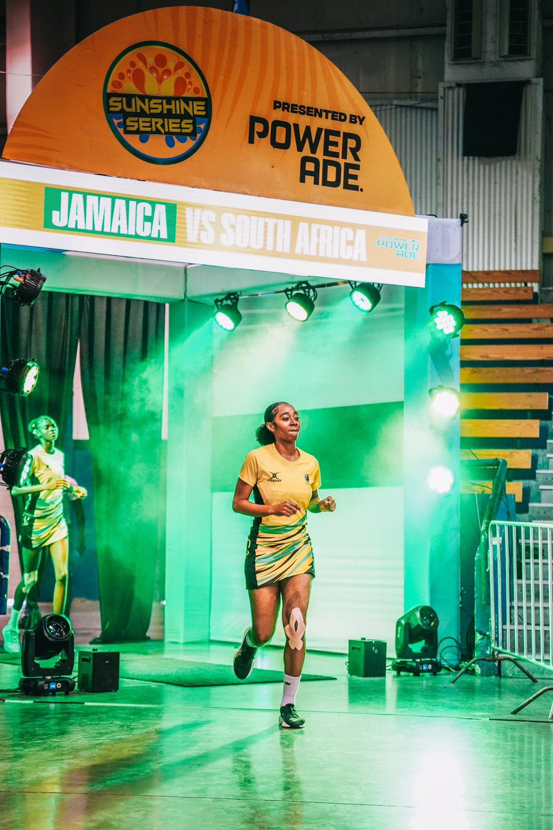 The stage is set, the court is ready, and the U21 Sunshine Girls are locked in! 🌟🇯🇲

Let’s make history together—see you at the National Indoor Sports Centre! 💛💚 

#SunshineGirls #CourtIsReady #NetballJamaica