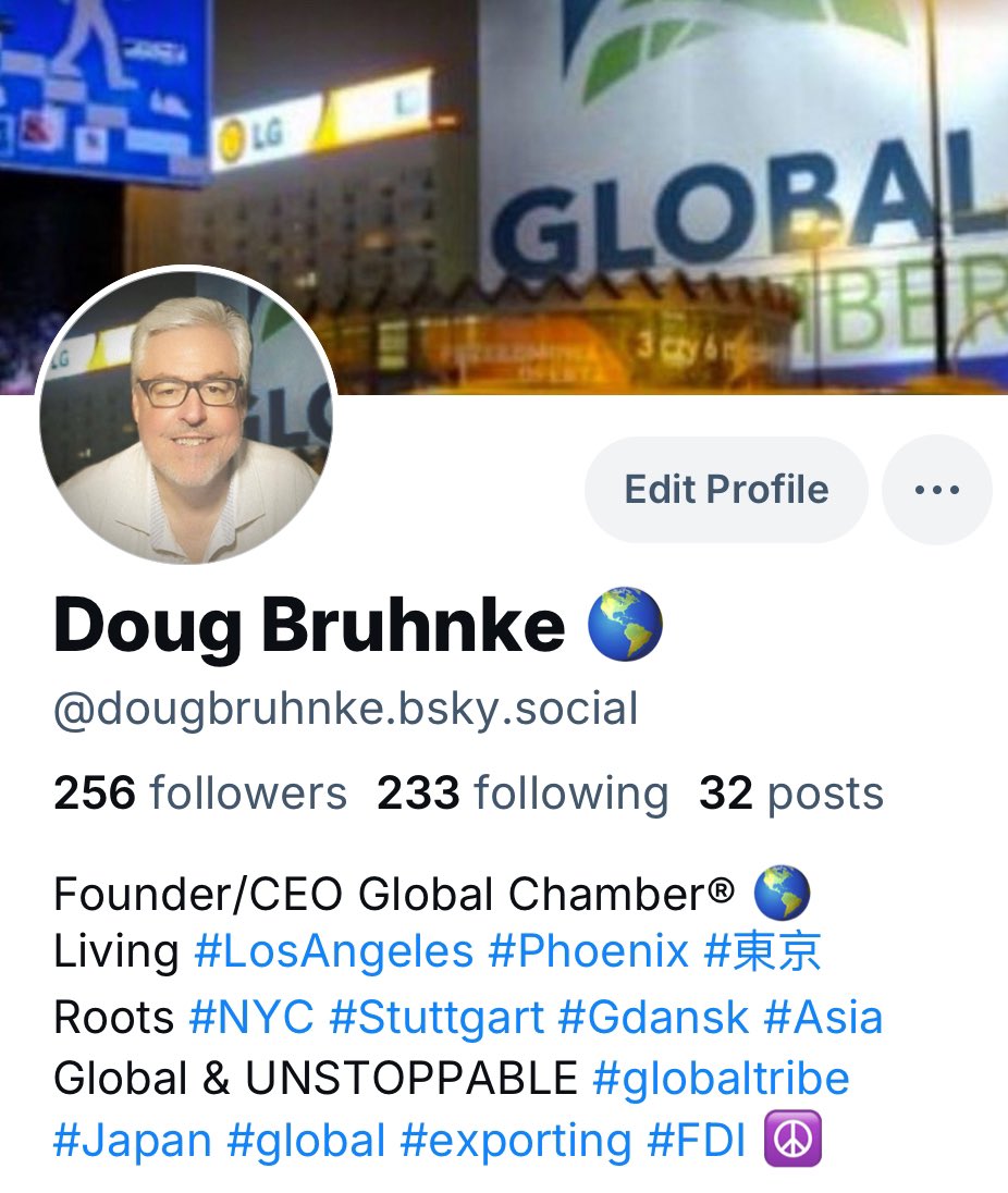 Join me on BlueSky #BlueSky #NoHate Global and UNSTOPPABLE! bsky.app/profile/dougbr…