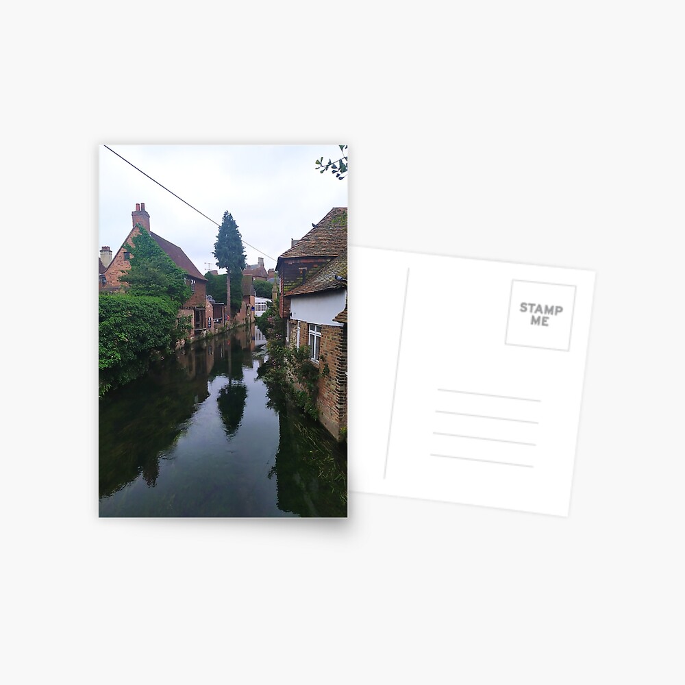 Get your own postcard from Canterbury, the iconic river Stour #canterbury #canterburyriverstour #stour #riverstour redbubble.com/i/postcard/Bea…
