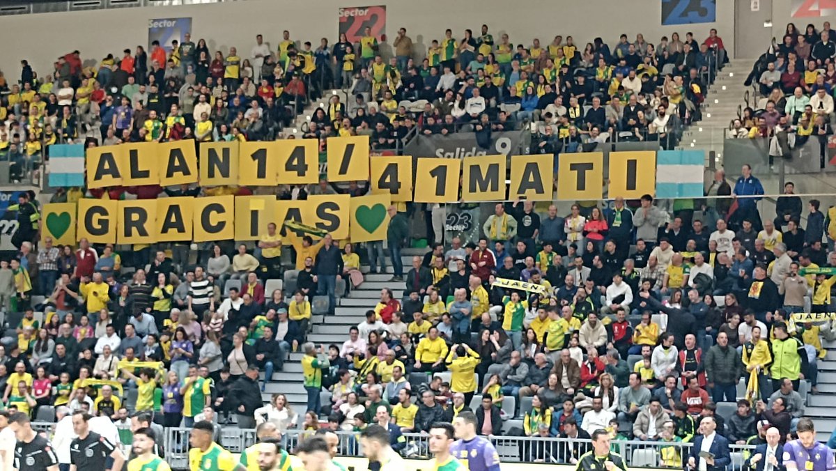 𝗤𝘂𝗲𝗿𝗶𝗱𝗼𝘀 𝗔𝗹𝗮𝗻 𝗕𝗿𝗮𝗻𝗱𝗶 𝘆 𝗠𝗮𝘁𝗶 𝗥𝗼𝘀𝗮

Queremos  expresar nuestro más sincero agradecimiento por su dedicación y esfuerzo en el Jaén Paraíso Interior Fútbol Sala. Su compromiso y pasión por el equipo han sido inspiradores y donde estais dejando huella💛💚