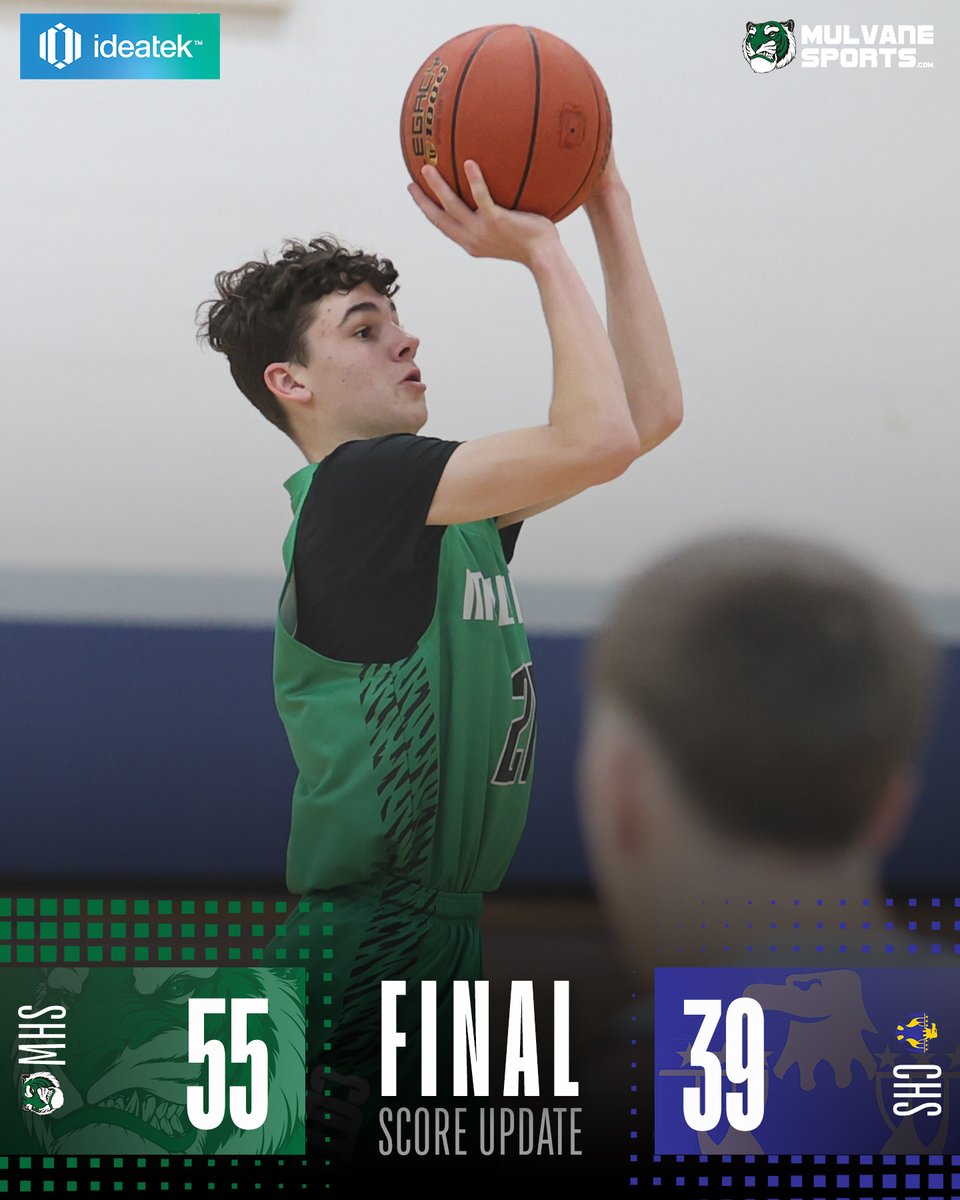MulvaneSports's tweet image. JACK ENTWISLE TAKES OVER! The sophomore guard erupted for 14 pts in the third quarter, finishing with 19 overall, including four three-pointers, to lead the Wildcats to a win over the Circle Thunderbirds. Mulvane closes out the 2025 Roadrunner Classic with a strong 2-1 record.