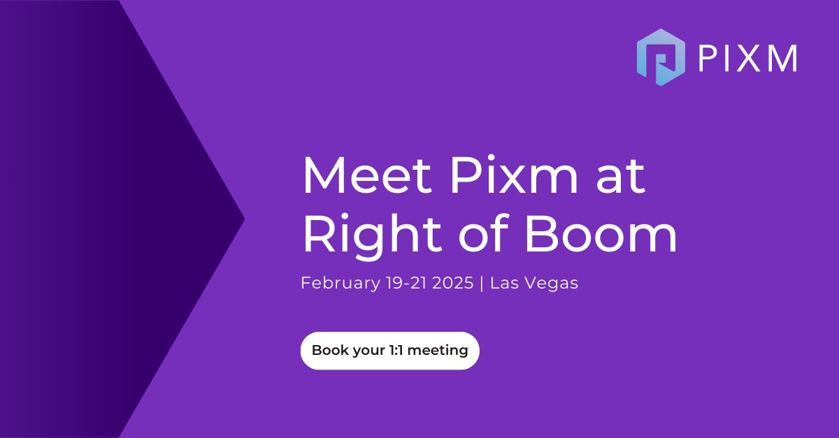 Pixm is heading to Right of Boom next month. Book a 1:1 meeting with us or stop by booth 85 to learn how Pixm can prevent zero-day phishing attacks for your customers. www2.pixmsecurity.com/meet-with-pixm…