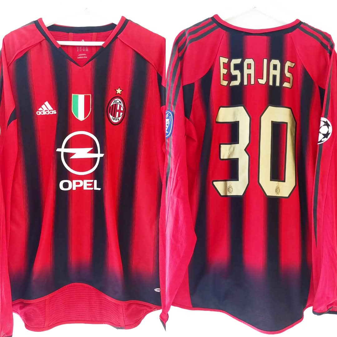 #ACMilan #ClassicFootballShirt #SempreMilan #Rossoneri #ACM #HarveyEsajas #championsleague