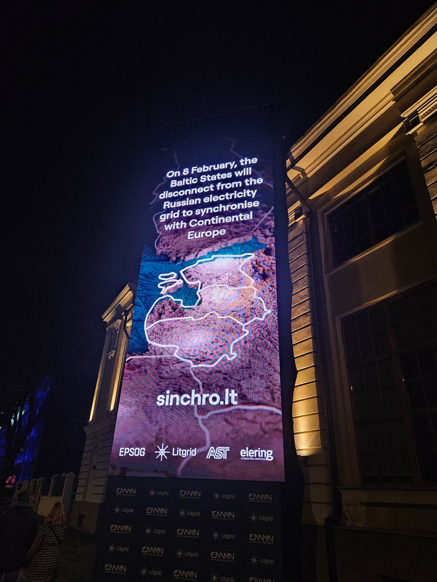 Arī Viļņā gaida desinhronizāciju. Atlikušas mazāk par 2 nedēļām! sinchro.lt/en