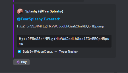 RipJalens's tweet photo. You can now quick buy a ca from ur discord ct tracker 🔥

@TradeonNova Tek is INSANEEEEE

https://t.co/FFJuXmRRE6 https://t.co/AvA3wQVDgE