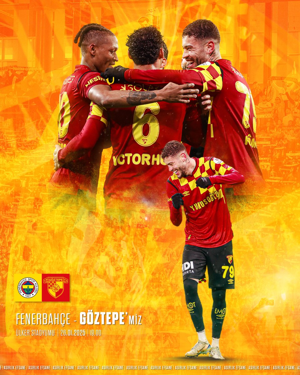 Bugün 26 Ocak 2025 #GöztepeninMaçıVar #AsırlıkEfsane