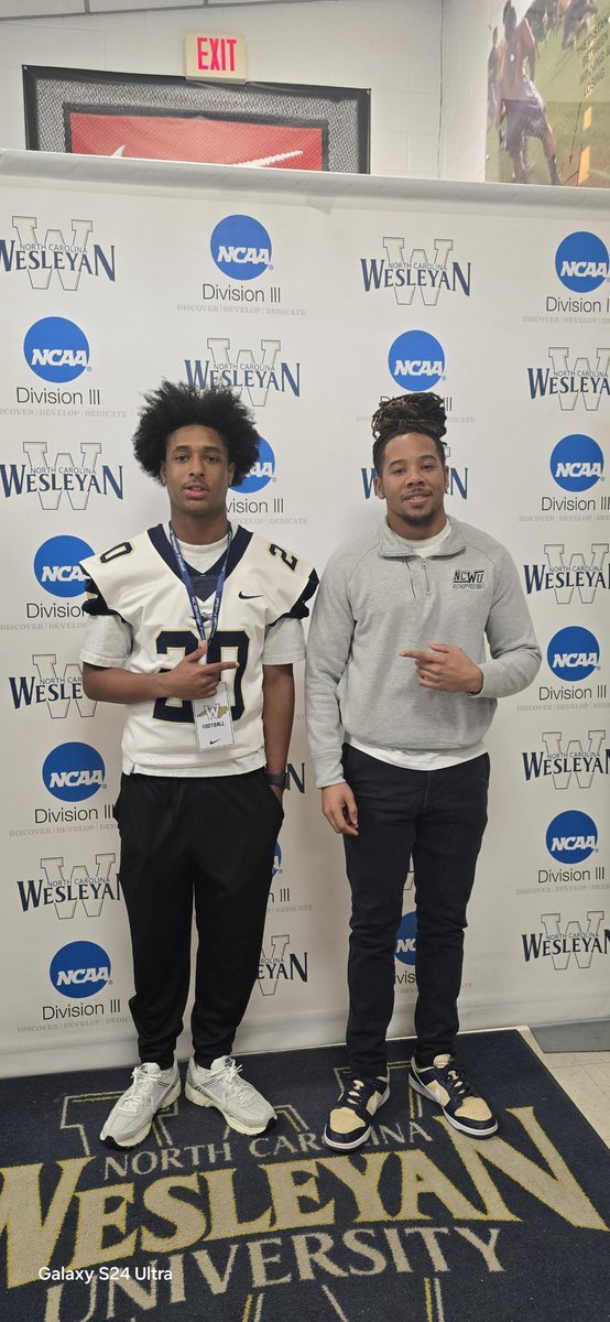 Jayden Cole (@colewrld224) on Twitter photo #AGTG, after a great visit today i am glad to receive my 3rd offer from North Carolina Wesleyan university. <a href="/un_FOURgettable/">Jvonte Hudson™</a> <a href="/Coach_J_Clark/">Coach Justin Clark</a> <a href="/NCWesleyanFB/">NC Wesleyan Football</a> #AGTG, after a great visit today i am glad to receive my 3rd offer from North Carolina Wesleyan university. <a href="/un_FOURgettable/">Jvonte Hudson™</a> <a href="/Coach_J_Clark/">Coach Justin Clark</a> <a href="/NCWesleyanFB/">NC Wesleyan Football</a>