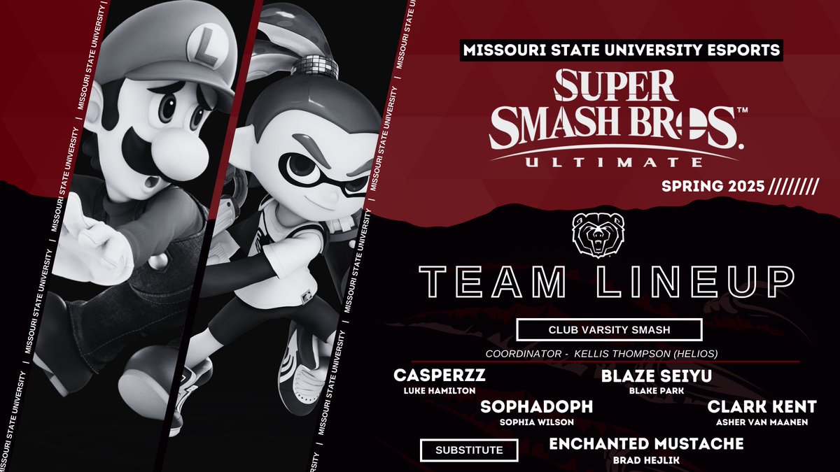 Happy Saturday bears!!! We continue our Bears Weekend with our Club Varsity Smash team!!! With them luck this semester and watch them on Tuesdays!!