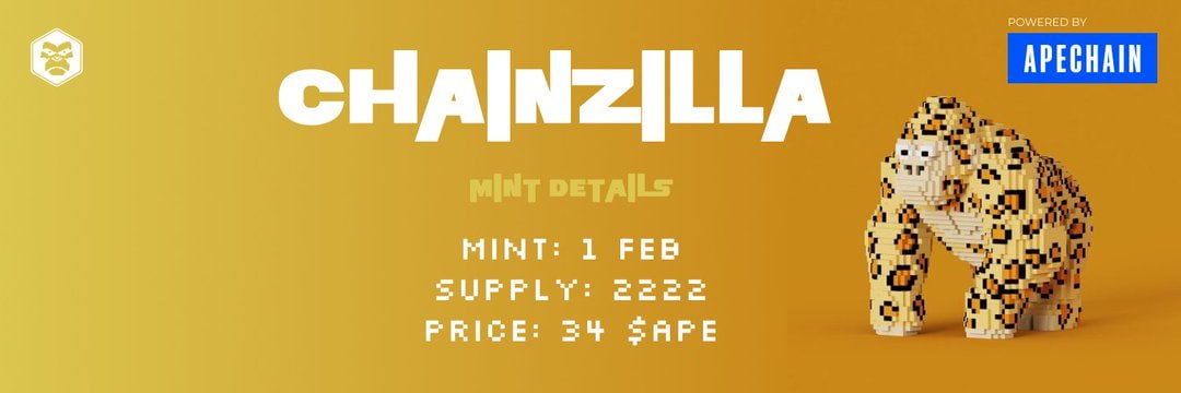 Leann Muller (@iamleannmuller) on Twitter photo 🎁GIVEAWAY🎁
2222 ChainZillas are here to protect ApeChain! Team has extensive experience in the Web3 space.
Prizes:
🏆10x ChainZilla WL
To Enter:
1️⃣Follow X: <a href="/iamleannmuller/">Leann Muller</a> , <a href="/ChainZilla_/">ChainZilla</a> & <a href="/Zennxz/">Bry~</a>
2️⃣RT + ❤️ this post
3️⃣Tag a Friend
⏳24H⏳ 🎁GIVEAWAY🎁
2222 ChainZillas are here to protect ApeChain! Team has extensive experience in the Web3 space.
Prizes:
🏆10x ChainZilla WL
To Enter:
1️⃣Follow X: <a href="/iamleannmuller/">Leann Muller</a> , <a href="/ChainZilla_/">ChainZilla</a> & <a href="/Zennxz/">Bry~</a>
2️⃣RT + ❤️ this post
3️⃣Tag a Friend
⏳24H⏳