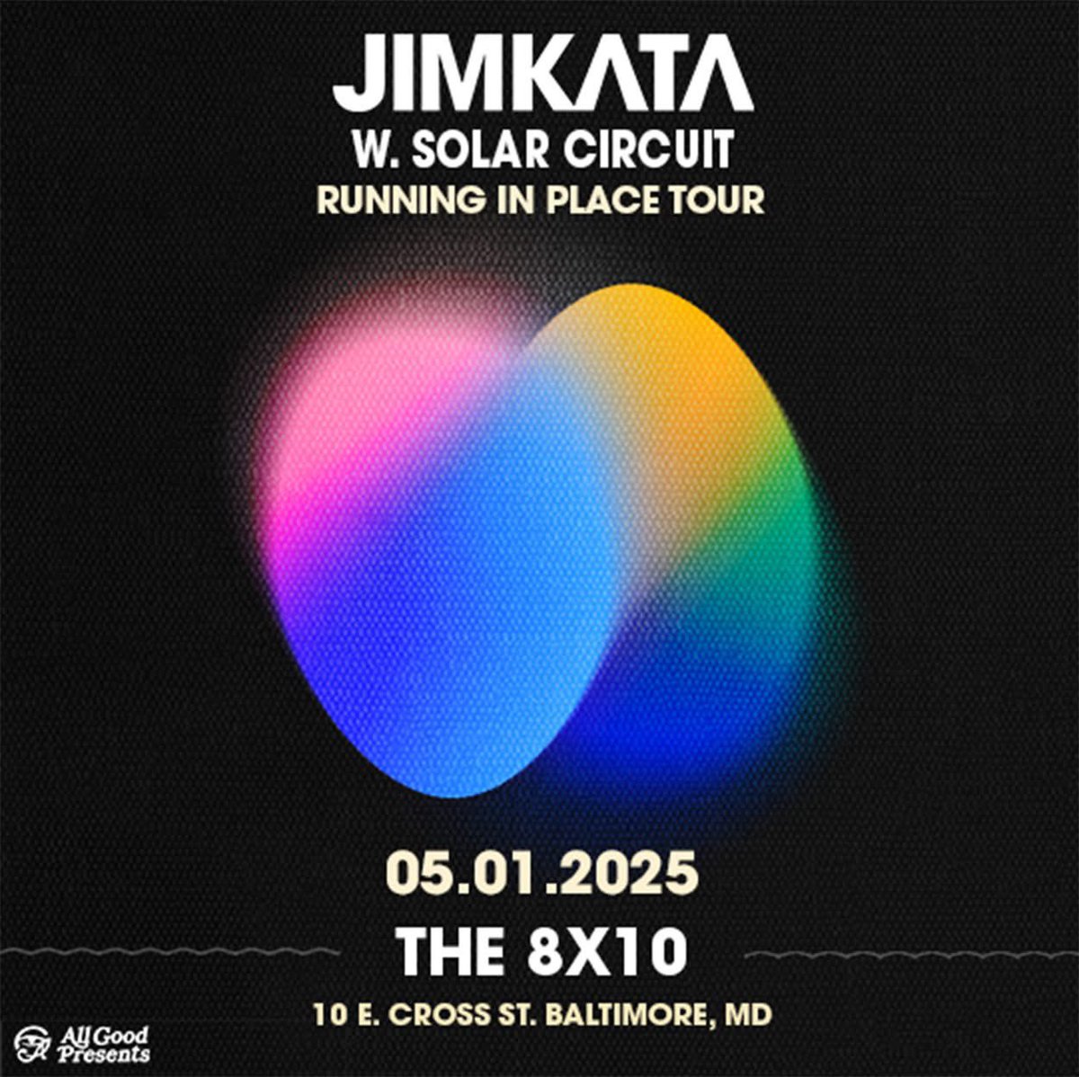 Solar_Circuit's tweet image. BALTIMORE! 5/1 we’ll be back at @The8x10 with our friends @Jimkatamusic 💥 

dice.fm/partner/the-8x…