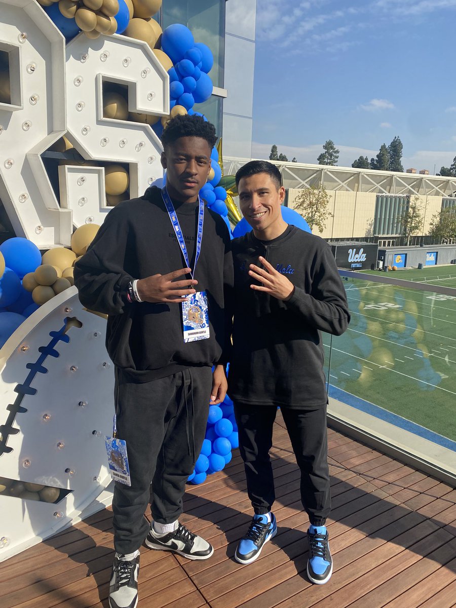 DBCoachMikeLive's tweet photo. UCLA Junior Day #YeeYee 
@savaughngent @ParacleteFB @Stace_Gentle @Anthony5k_ @UCLAFootball @coach_meat @LibradoBarocio https://t.co/HxFsc3mMGS