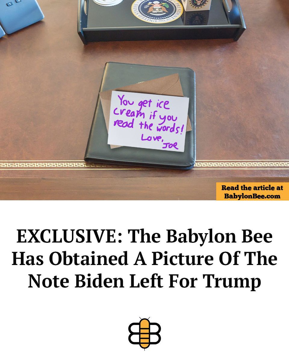 The Babylon Bee tweet media