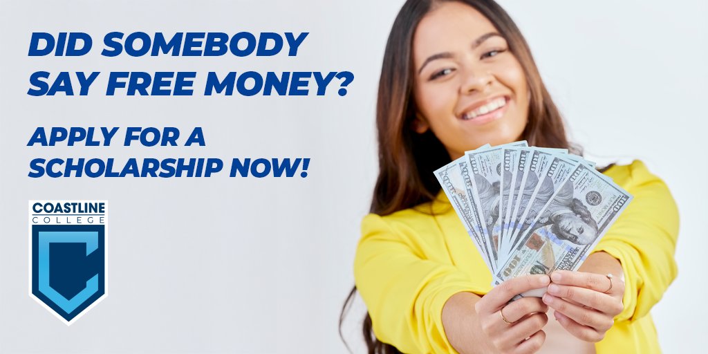 The Coastline Scholarship application deadline has been extended! Do you have a story to tell? A community you want to impact? Share your story and narrative for a chance to win a scholarship! Apply by January 29th. Learn more: coastline.edu/cost-and-aid/s…