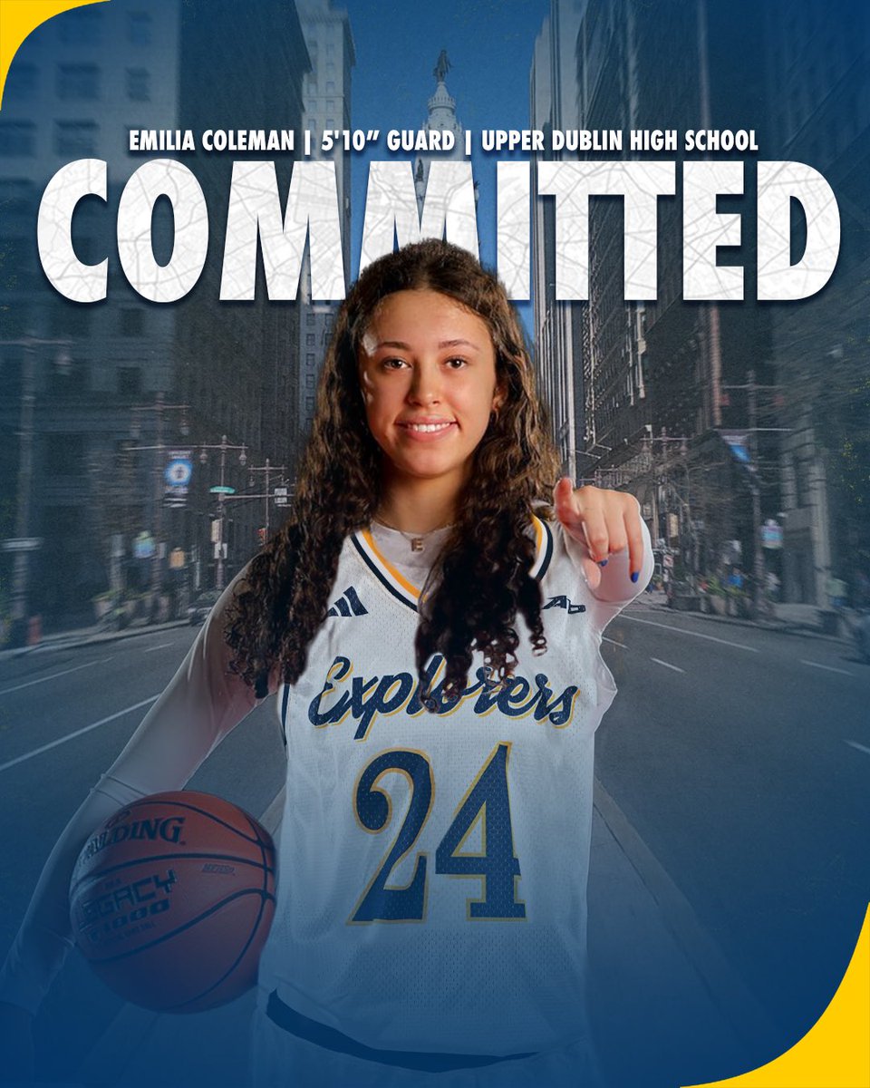 Emilia Coleman (@emiliacoleman_) on Twitter photo I am super excited and grateful to announce my commitment to Lasalle University. I want to thank my parents, family, friends, teammates, and coaches who have supported me along the way! Go Explorers!💙💛 <a href="/CometsBallers/">Comets Basketball</a> <a href="/LaSalle_WBB/">La Salle Women’s Basketball</a> I am super excited and grateful to announce my commitment to Lasalle University. I want to thank my parents, family, friends, teammates, and coaches who have supported me along the way! Go Explorers!💙💛 <a href="/CometsBallers/">Comets Basketball</a> <a href="/LaSalle_WBB/">La Salle Women’s Basketball</a>