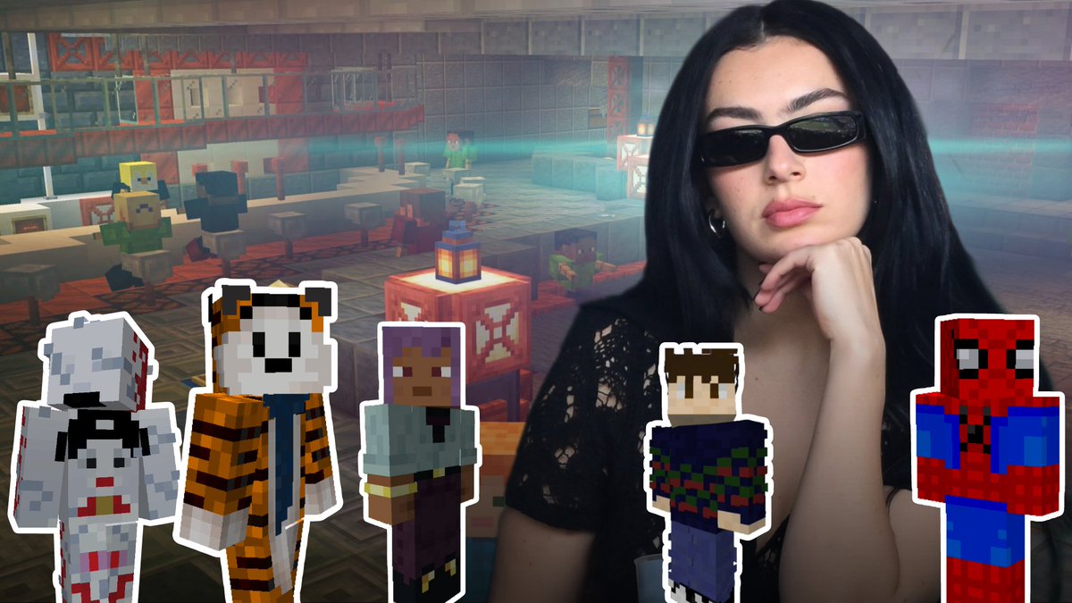 owomoxcx's tweet photo. The video is now OUT!!
"I MADE 5 GAYS FROM TWITTER SOLVE A CHARLI XCX-BASED ESCAPE ROOM IN MINECRAFT"
In this 1hr special, 5 of my oomfs each go thru a gay bar filled with Charli xcx based puzzles in order to reach the Charli xcx meet n greet!
Watch: https://t.co/cbvFoyuMcG https://t.co/hbSEPPxTLa