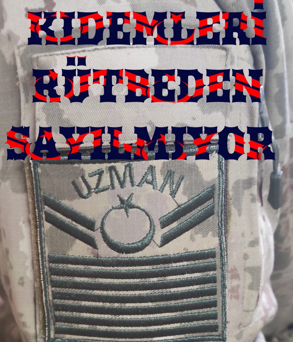 #BedeldeUzmanÇavuşVar
Tam 39 yıl geçti sözleşmeli görev yapalı
Bu arada devlette sözleşmeli personel kalmadı.
Her kesimin özlük hakkı düzeldi,#UzmanÇavuş unutuldu

Kahramanların haklarını alana kadar haykıracağız.

#BedeldeUzmanÇavuşVar