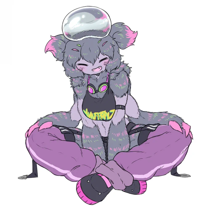 Gave her a hat 