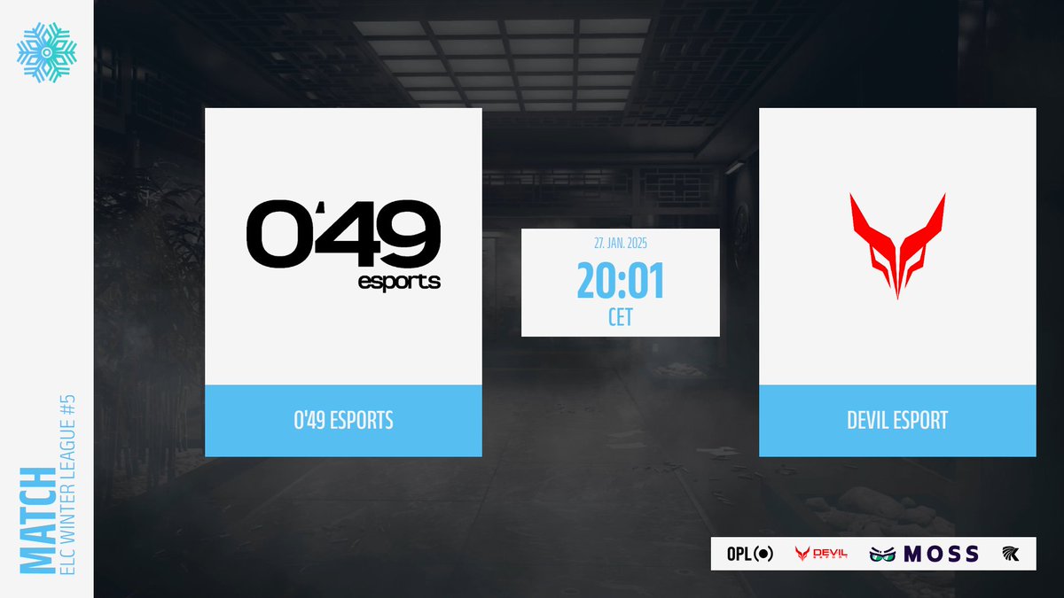 MATCHDAY! 

Retrouvons nous ce soir pour deux matchs pour le compte de l'<a href="/ELC_EsportsR6/">ELC Esports R6</a> 

<a href="/EsportDevils/">🔻 𝕯𝖊𝖛𝖎𝖑 𝕰𝖘𝖕𝖔𝖗𝖙 🔺️</a> 🆚 @049esports
⌚️ 20h00 CET

Suivi de 
#Stork 🆚 <a href="/NOG_Esports/">New Origins</a> 
⌚️21h00 CET

Deux matchs à suivre sur la meme chaine! 
🎥twitch.tv/babagamer18

Venez soutenir vos équipe pref!