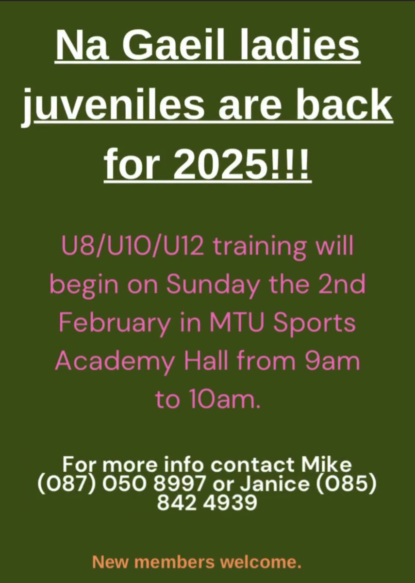 Na Gaeil Ladies (@nagaeilladies) on Twitter photo 