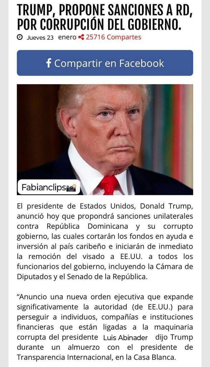 JosCuello's tweet photo. Según lo que dice esta publicación, la promesa de transparencia y las peroratas de ser un gobierno serio y transparente, están siendo tiradas a la basura, cuestionadas y castigadas por los propios EEUU. https://t.co/nw6Isa3gIN