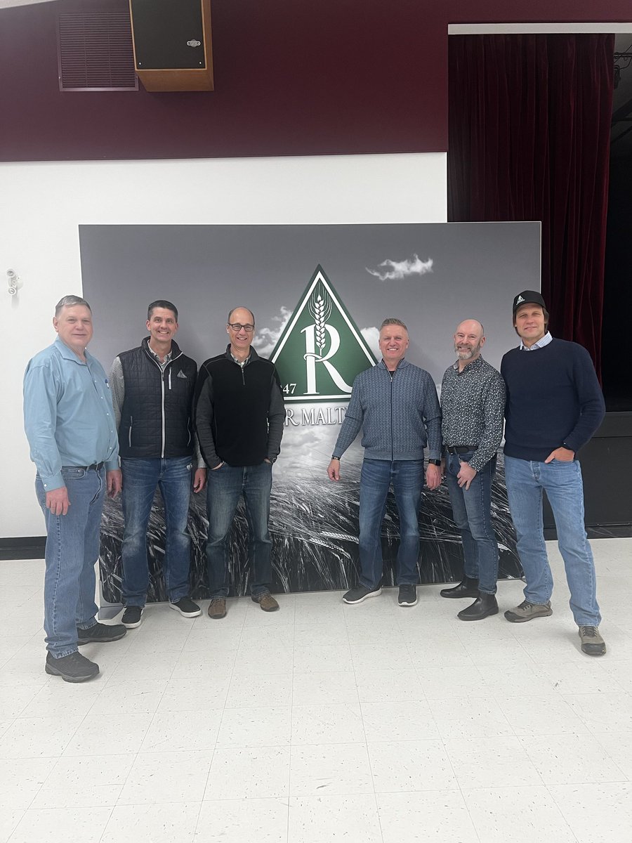 kevin_rahr's tweet image. ⁦@rahr_malt⁩ thanks everyone for the great support at our meetings this week #barley # malt