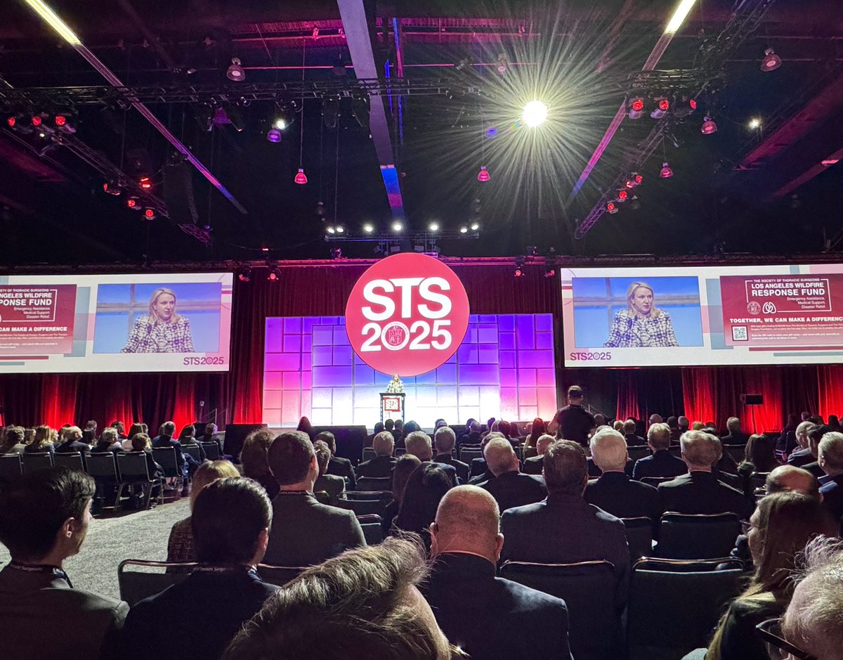 Sara Pasquali (@skpasquali) on Twitter photo Presidential address at #STS2025 watching <a href="/JennaRomanoMD/">Jennifer Romano</a> breaking another glass ceiling, a mentor and role model to so many across our field <a href="/STS_CTsurgery/">The Society of Thoracic Surgeons</a> <a href="/MottDocs/">Mott Children's MD</a> Presidential address at #STS2025 watching <a href="/JennaRomanoMD/">Jennifer Romano</a> breaking another glass ceiling, a mentor and role model to so many across our field <a href="/STS_CTsurgery/">The Society of Thoracic Surgeons</a> <a href="/MottDocs/">Mott Children's MD</a>