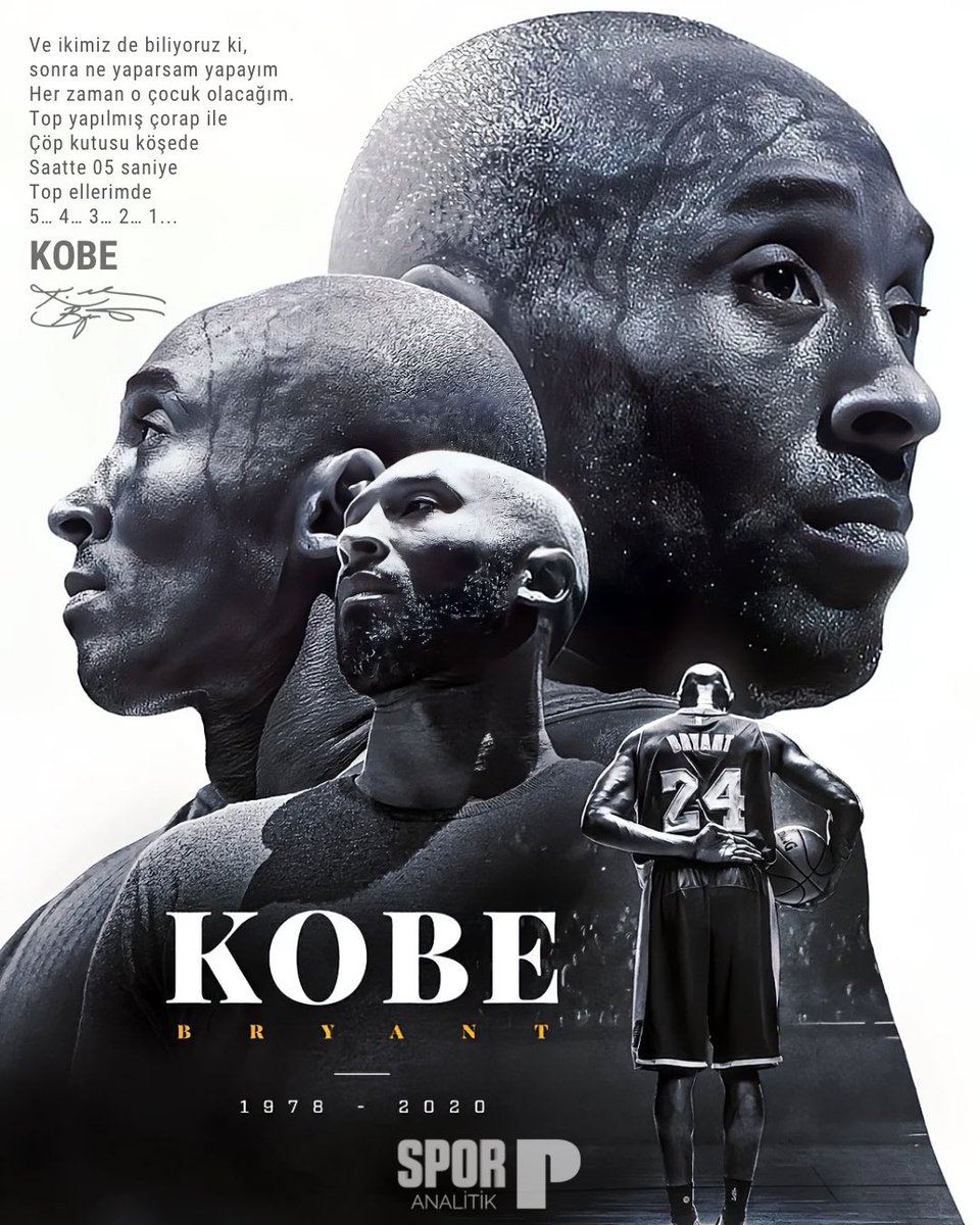 Basketbolun en önemli figürlerinden biri olan, NBA ve Los Angeles Lakers efsanesi Kobe Bryant’ı, elim bir helikopter kazasında kaybedişimizin üzerinden tam 5 yıl geçti. Efsaneyi sevgi, özlem ve saygıyla anıyoruz.

#BlackMamba