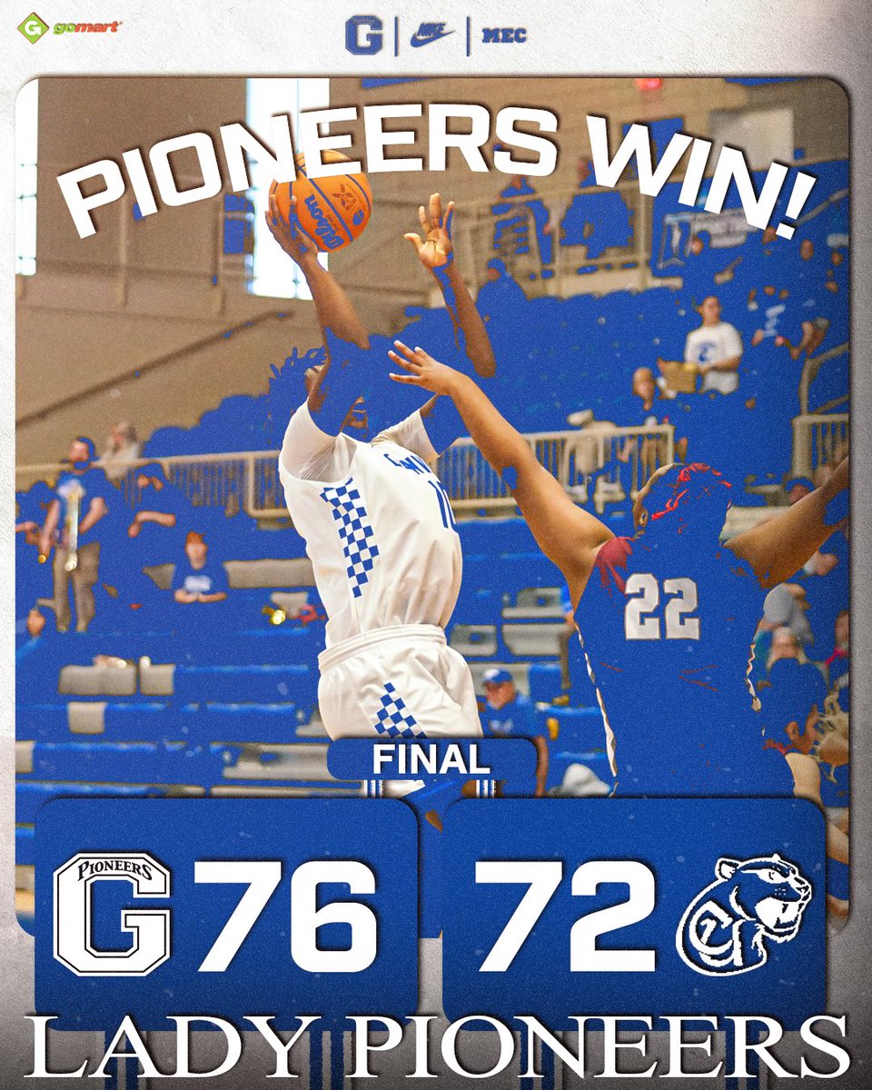 𝐏𝐈𝐎𝐍𝐄𝐄𝐑𝐒 𝐖𝐈𝐍!

17 &amp; 19 from Nwando in much needed home W!

#GoPioneers