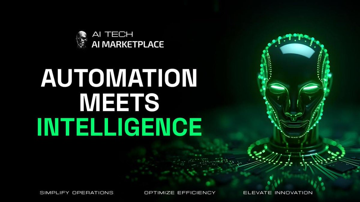 AITECHio's tweet image. 💡Automation Meets Intelligence!

Simplify operations, optimize efficiency, and elevate innovation with AI agents. Designed to integrate seamlessly across industries, our platform empowers you to automate with intelligence.

👉 Explore here: ai.aitech.io