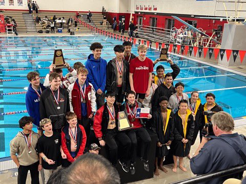 CONGRATULATIONS FRHS Men’s swimming 3rd place in District 7-5A

<a href="/KISDAthletics/">Keller ISD Athletics</a> <a href="/FRHSSwim_Dive/">FRHSSwim_Dive</a> <a href="/FossilRidgeKISD/">Fossil Ridge High School</a>
