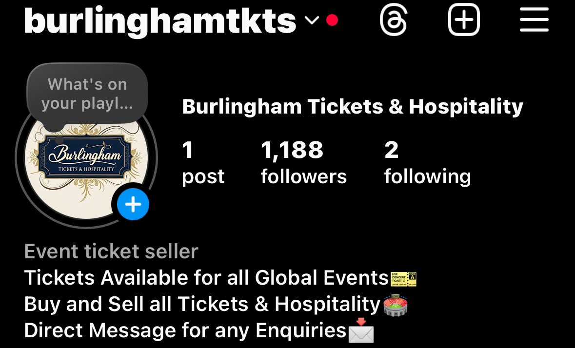 Burlingham Tickets & Hospitality tweet media